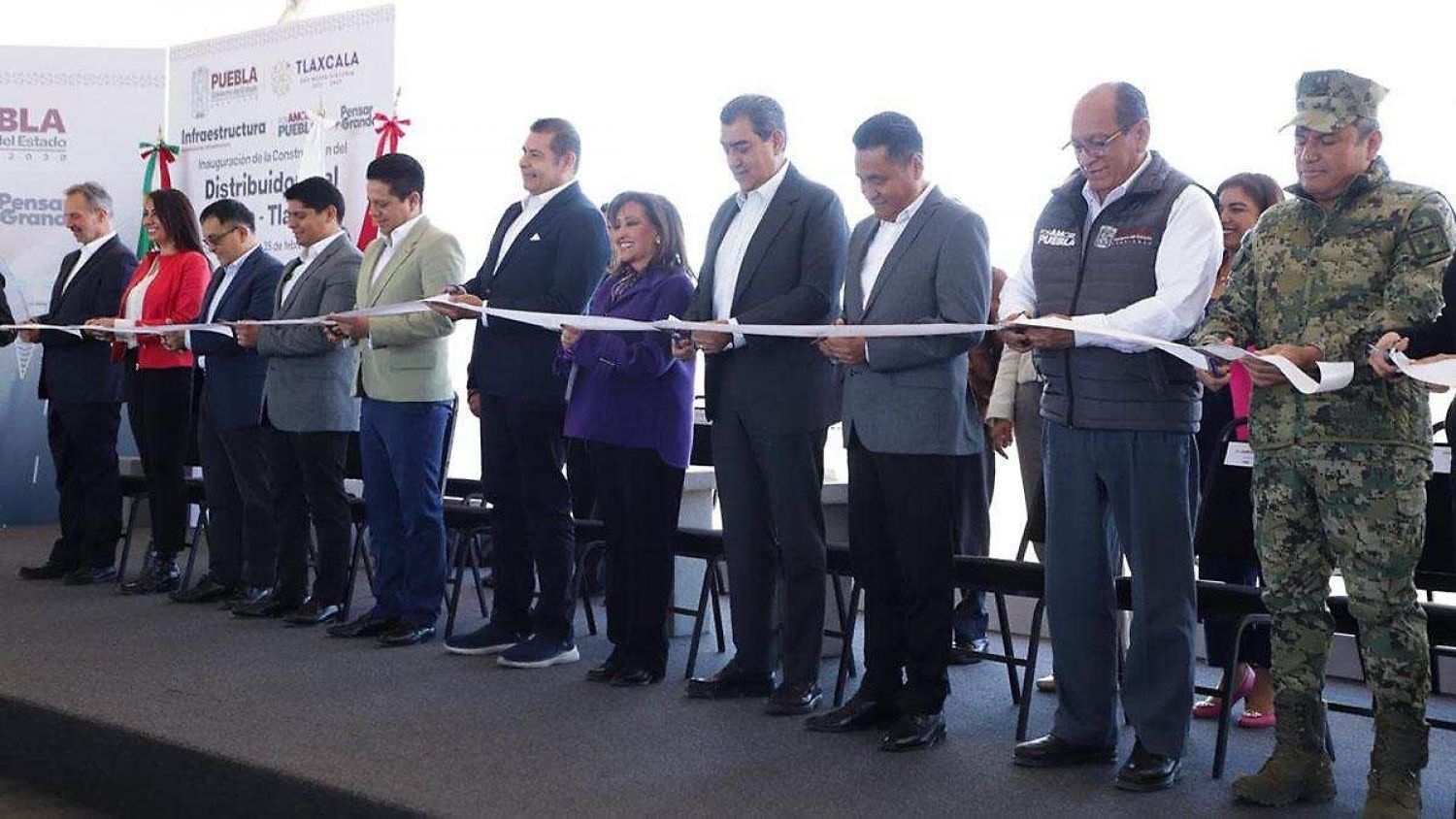 Inauguran el Distribuidor Vial Puebla-Tlaxcala: Impulso al desarrollo y conectividad