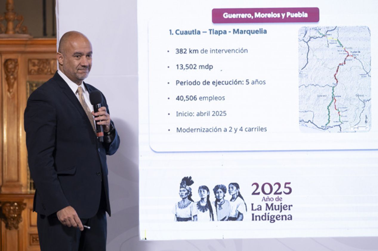 Presentan el Programa Nacional de Infraestructura Carretera 2025-2030