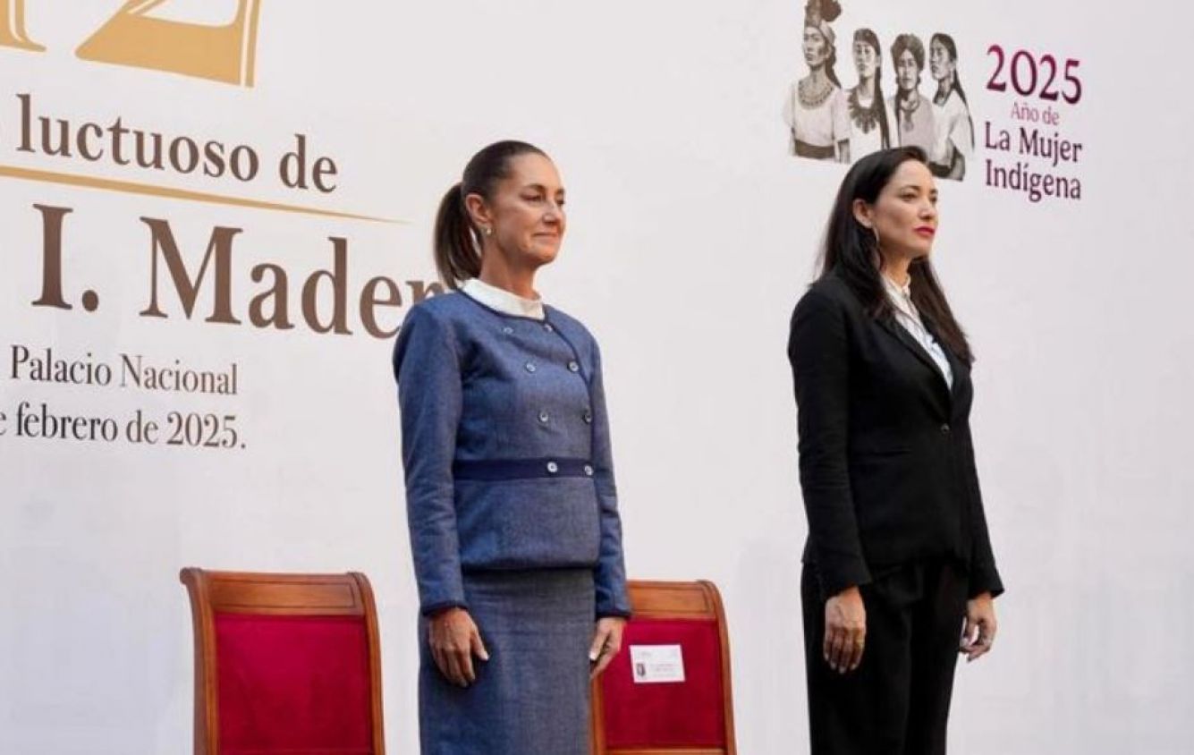 Claudia Sheinbaum rinde homenaje a Francisco I. Madero en su aniversario luctuoso