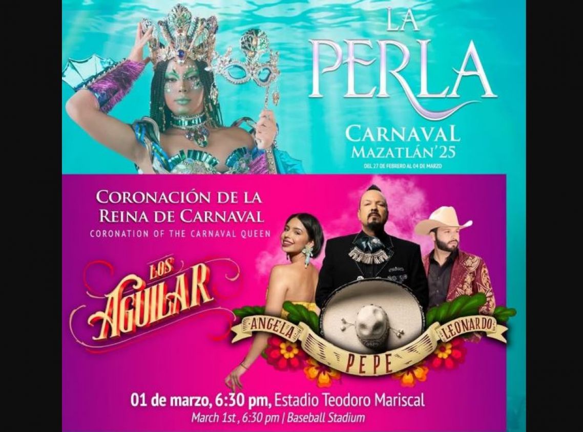 Carnaval de Mazatlán enfrenta cancelaciones por amenazas del narco