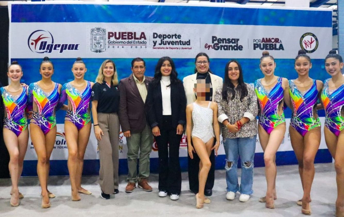 Éxito rotundo en la Octava Copa Puebla de Gimnasia Rítmica