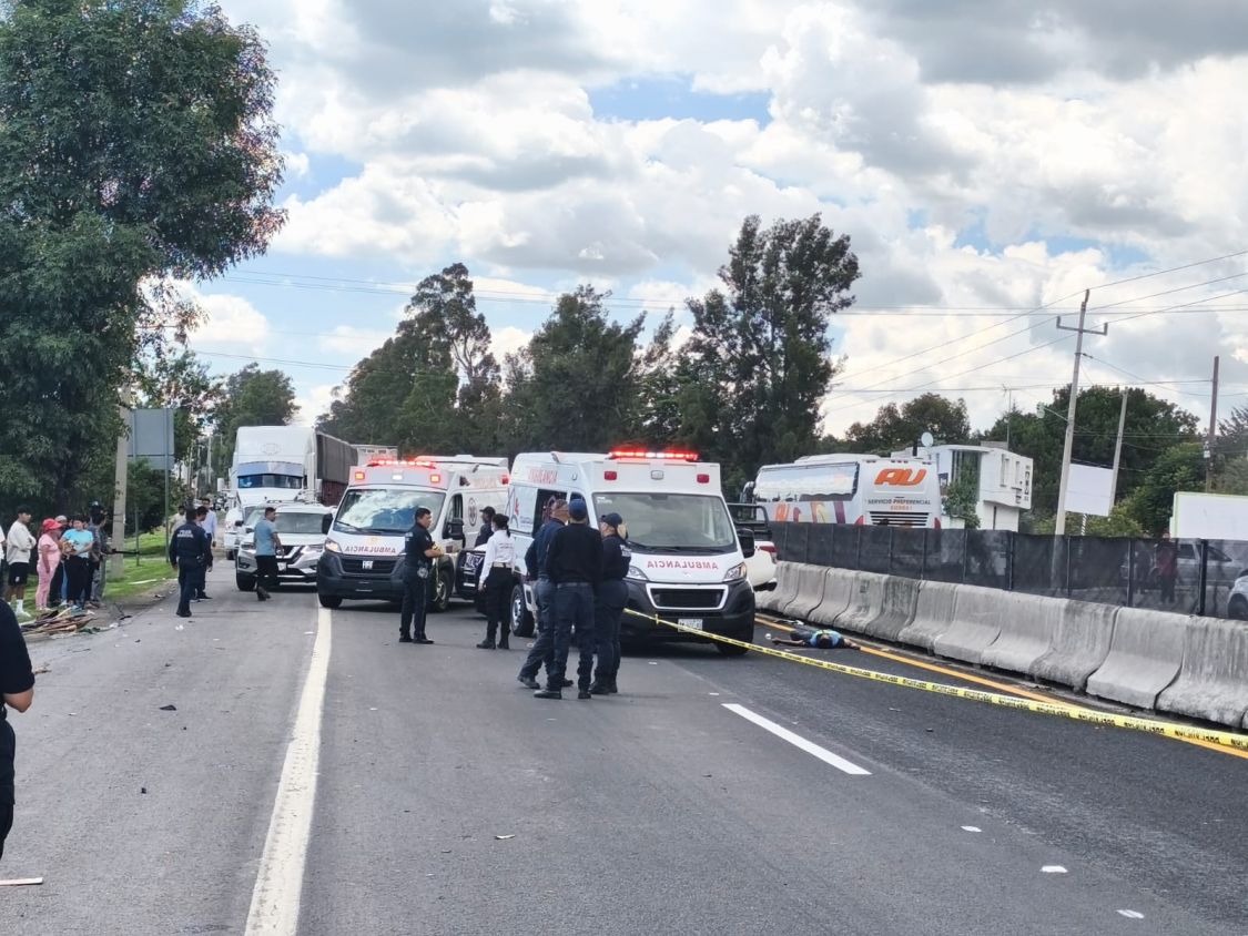 Pierde la vida al intentar cruzar la carretera México-Veracruz en Yauhquemehcan