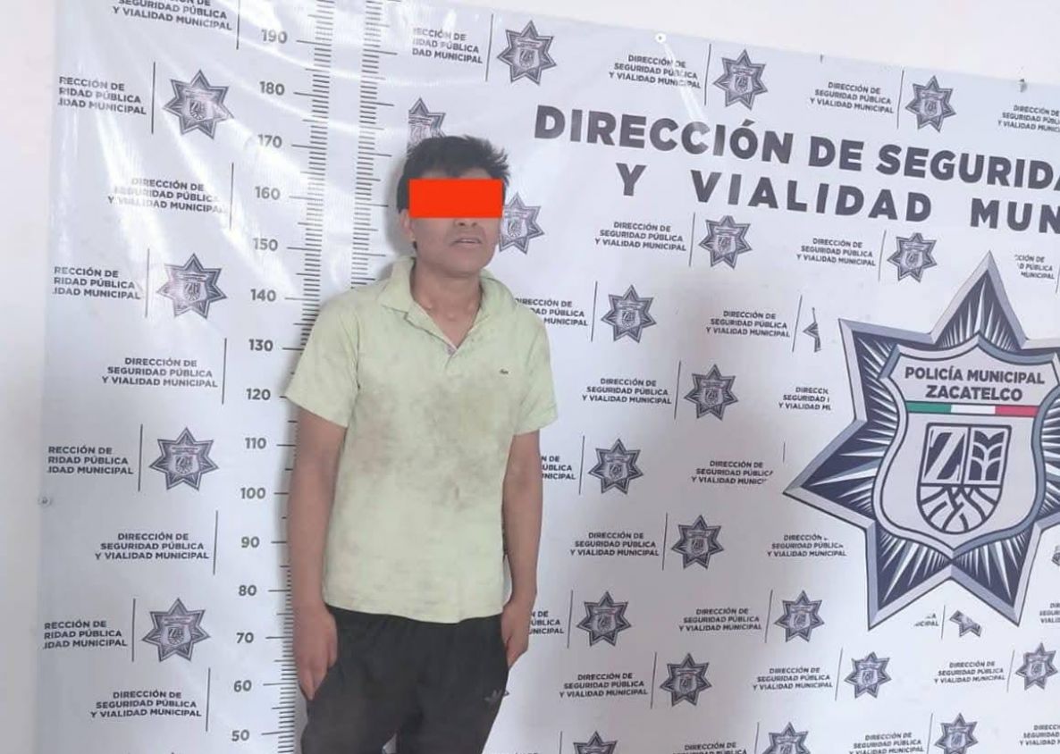 Policía de Zacatelco detiene a presunto ladrón de motocicleta