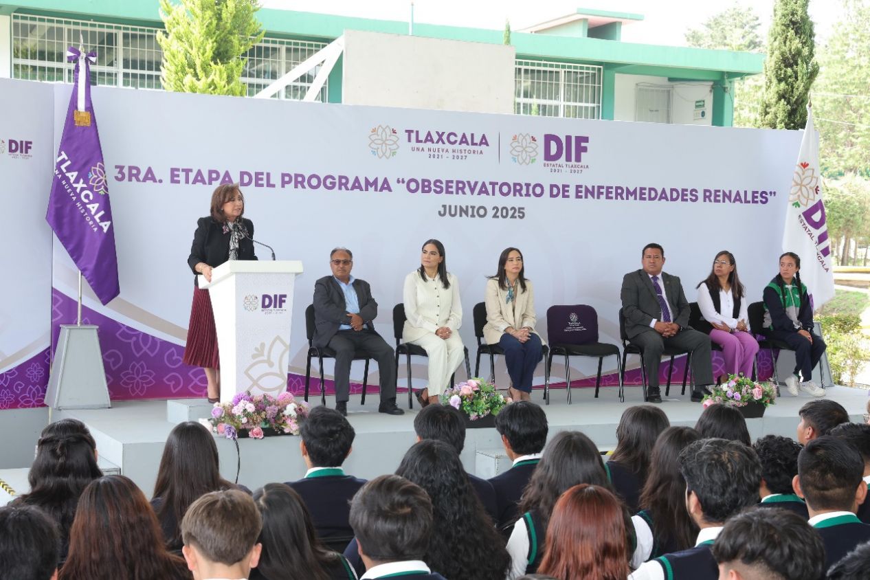 Tlaxcala impulsa estudios renales gratuitos para miles de estudiantes