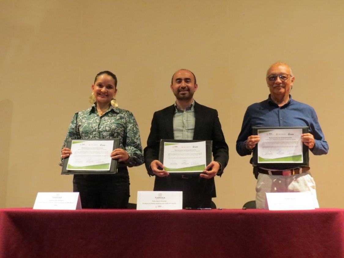 Tlaxcala fortalece su lucha contra el cambio climático con alianzas clave