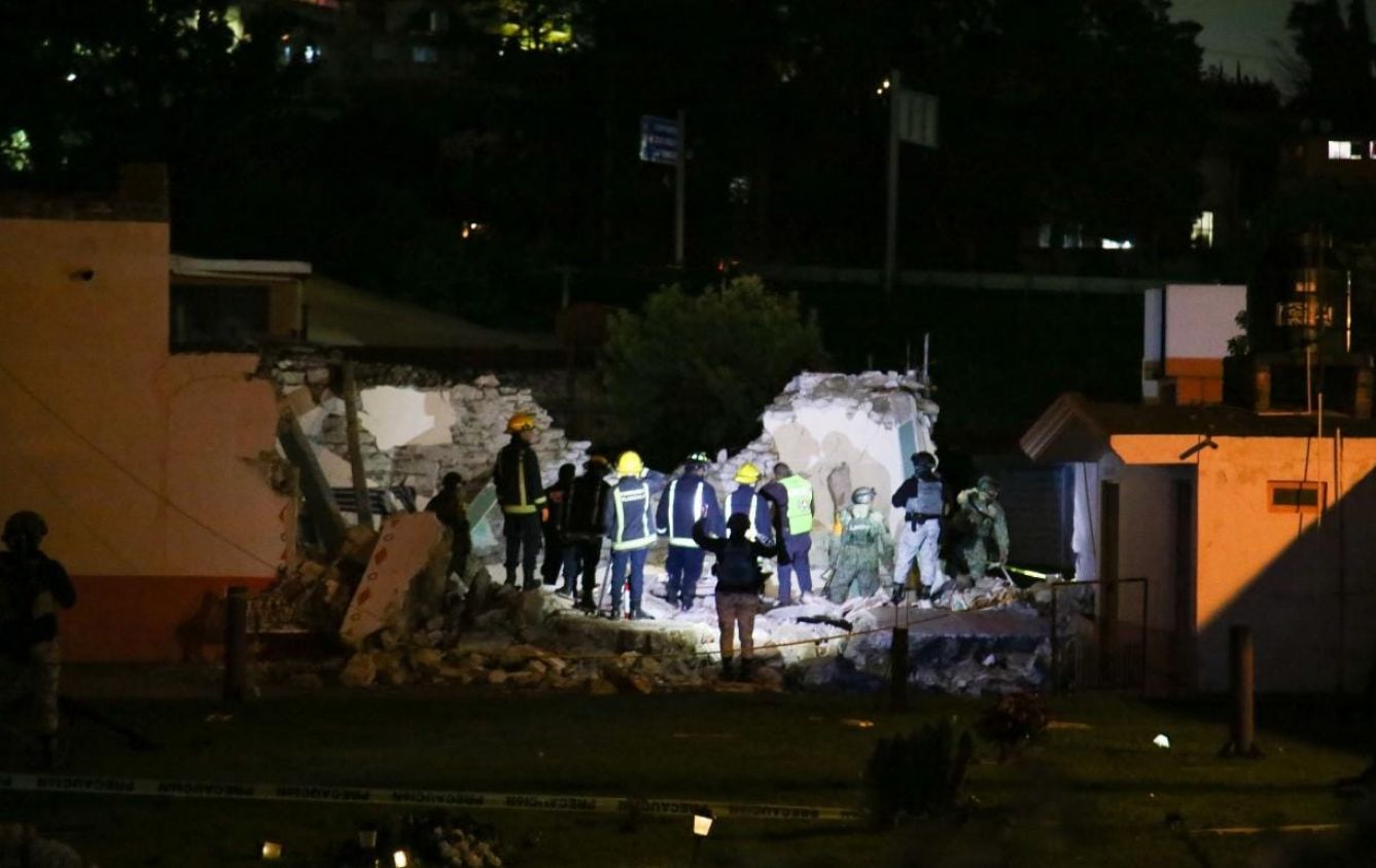 Explosión durante festividad a la Santísima Trinidad deja tres lesionados en Totolac