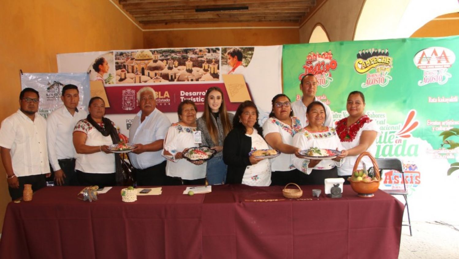 Anuncian la 24ª Feria Internacional del Chile en Nogada en Puebla