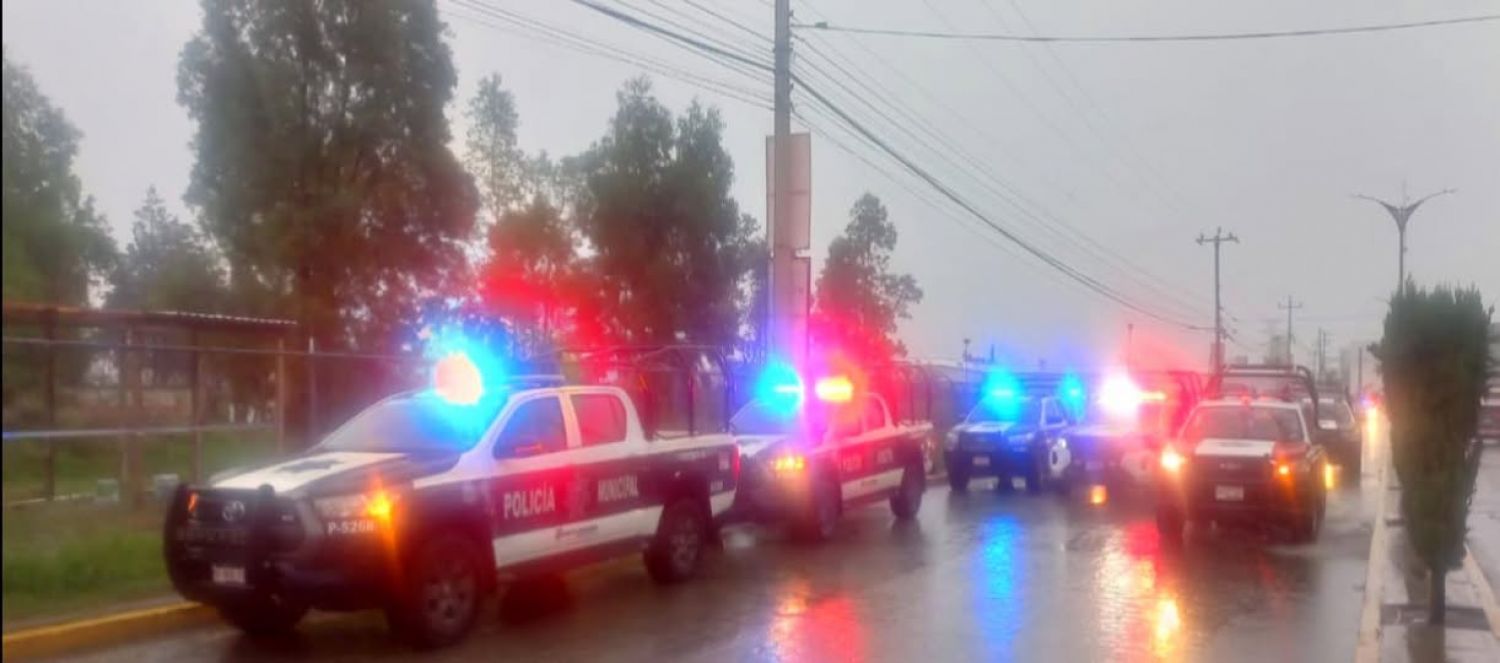 Refuerzan seguridad regional con operativo metropolitano en Cuautlancingo