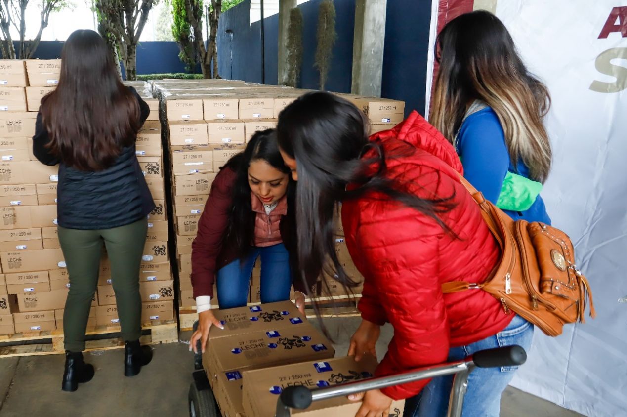 Gobierno de Tonantzin Fernández impulsa educación y nutrición infantil en San Pedro Cholula