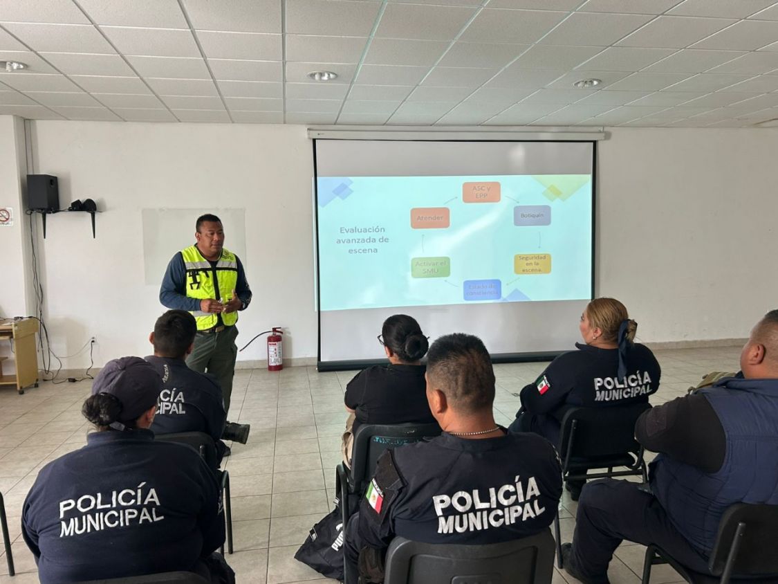 Capacitan a municipios para fortalecer protección civil y gestión de riesgos