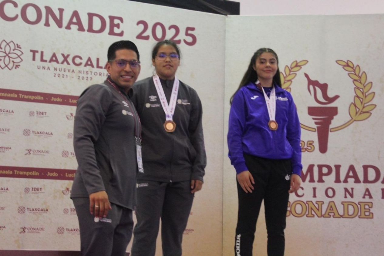 Ariani Espinosa brilla y gana bronce en judo -70 kg en Olimpiada Nacional 2025