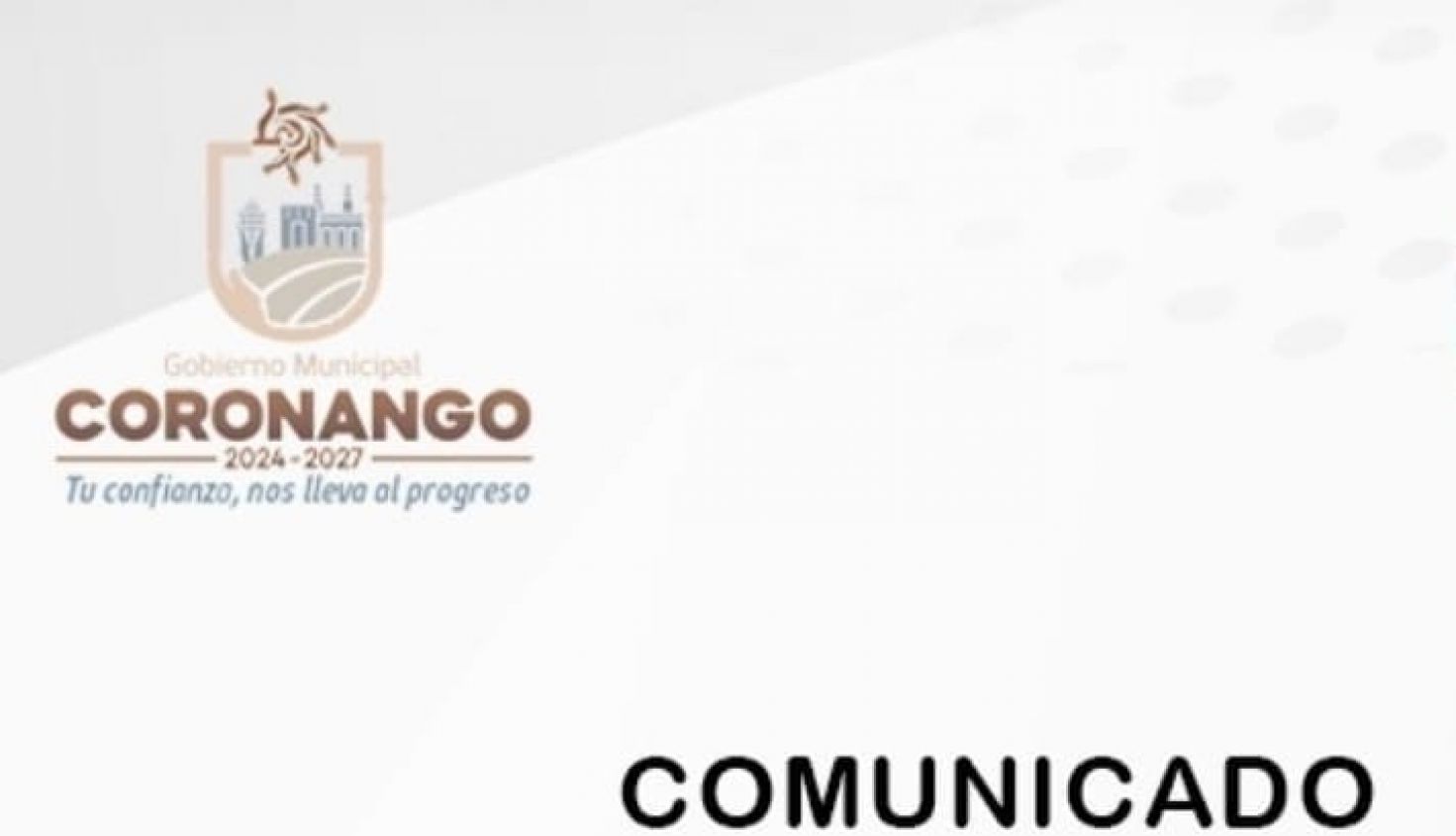 COMUNICADO