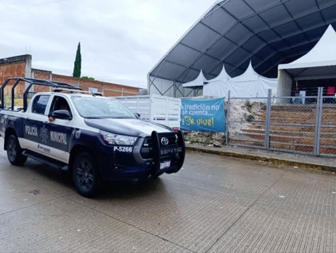 La Secretaría de Seguridad Ciudadana de Cuautlancingo aseguró a dos carteristas al terminar el baile de la feria