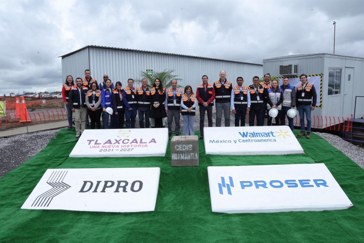 Cedis Walmart en Tlaxcala generará 2 mil empleos con alta tecnología