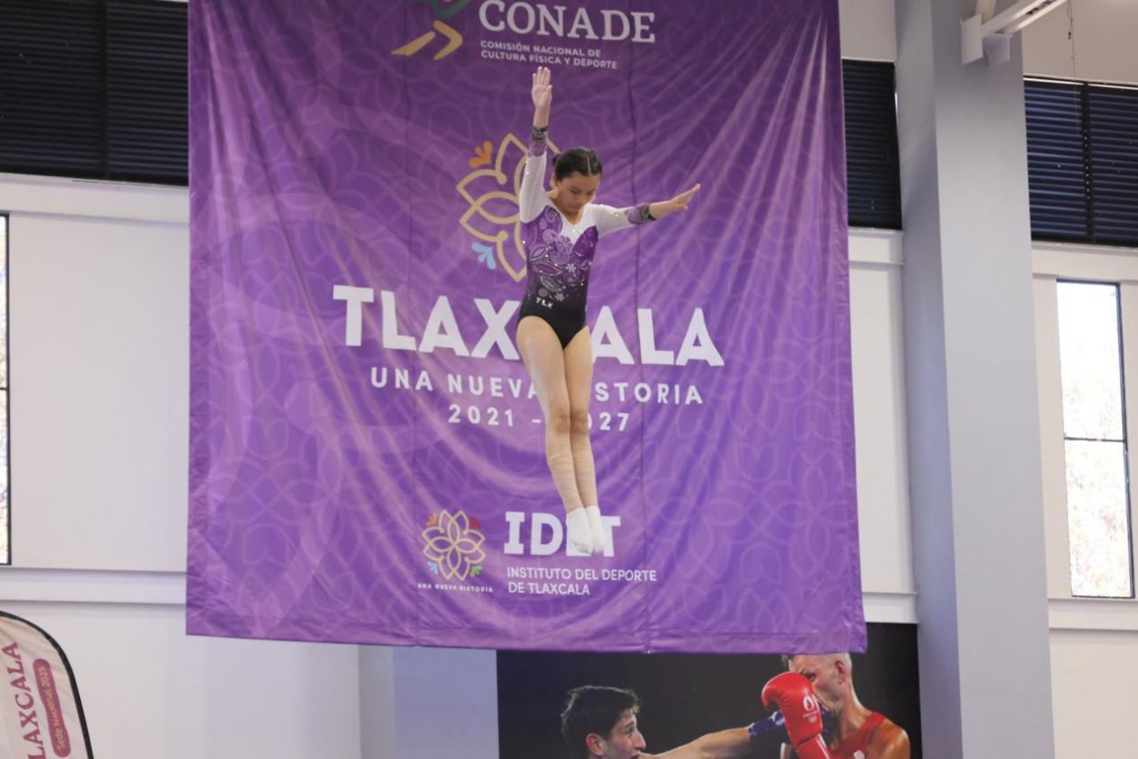 Tlaxcala brilla en la Olimpiada Nacional 2025 con medallas en squash y gimnasia