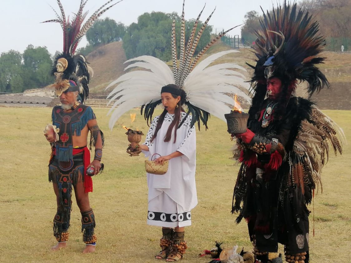 Unidos San Andrés y San Pedro Cholula en “Festival del Equinoccio 2025”