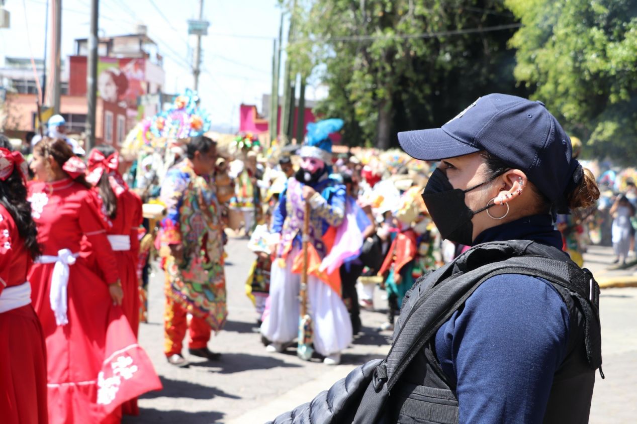 Con saldo blanco concluye Carnaval 2025 en San Pedro Cholula