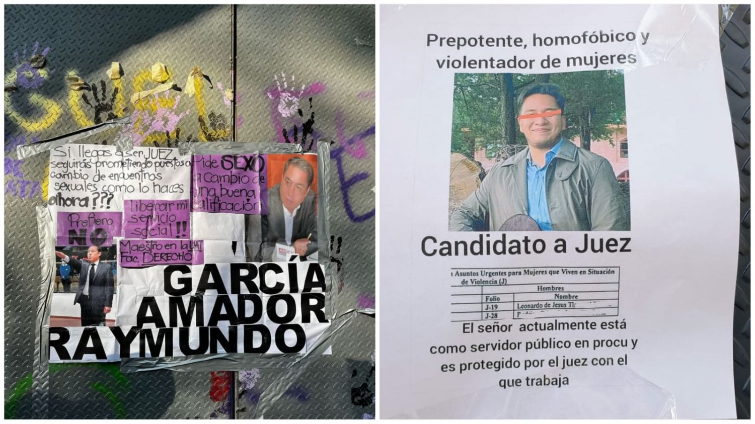 Exponen a candidatos a jueces y magistrados por violencia de género