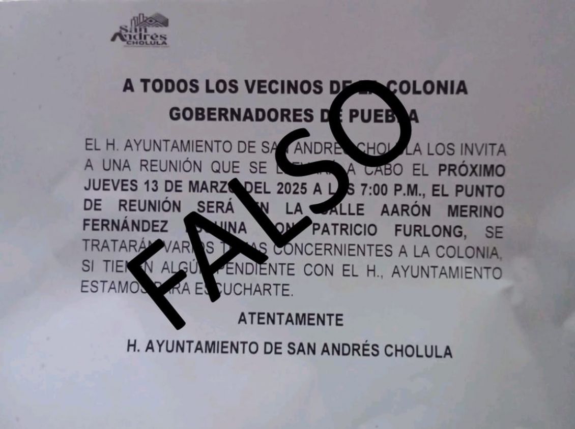 Autoridades desmienten proyecto que afecte a vecinos de la colonia Gobernadores