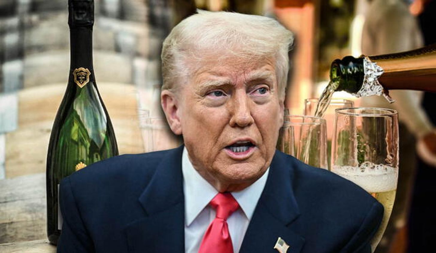 Trump amenaza con arancel del 200% a vinos de la Unión Europea