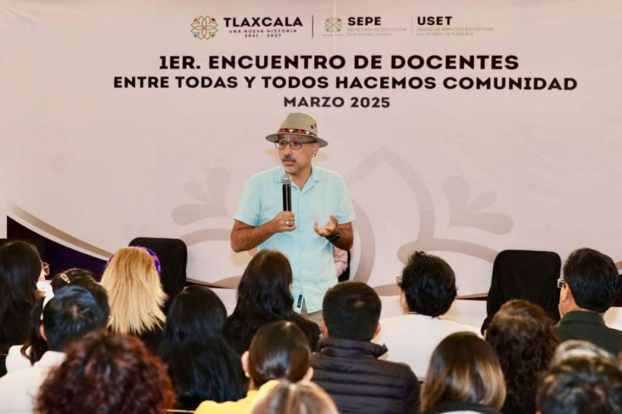 Docentes comparten experiencias para fortalecer la educación en Tlaxcala