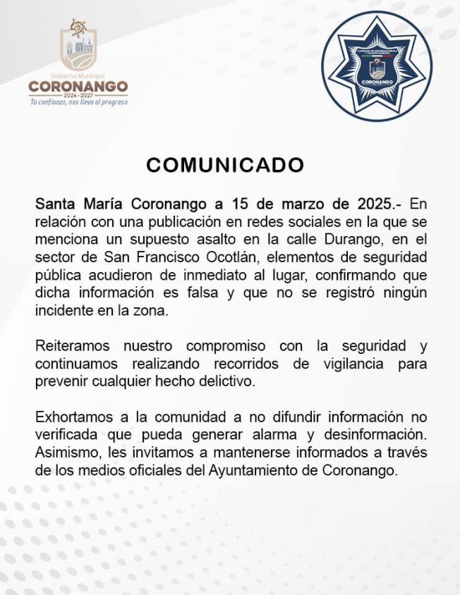 Comunicado 