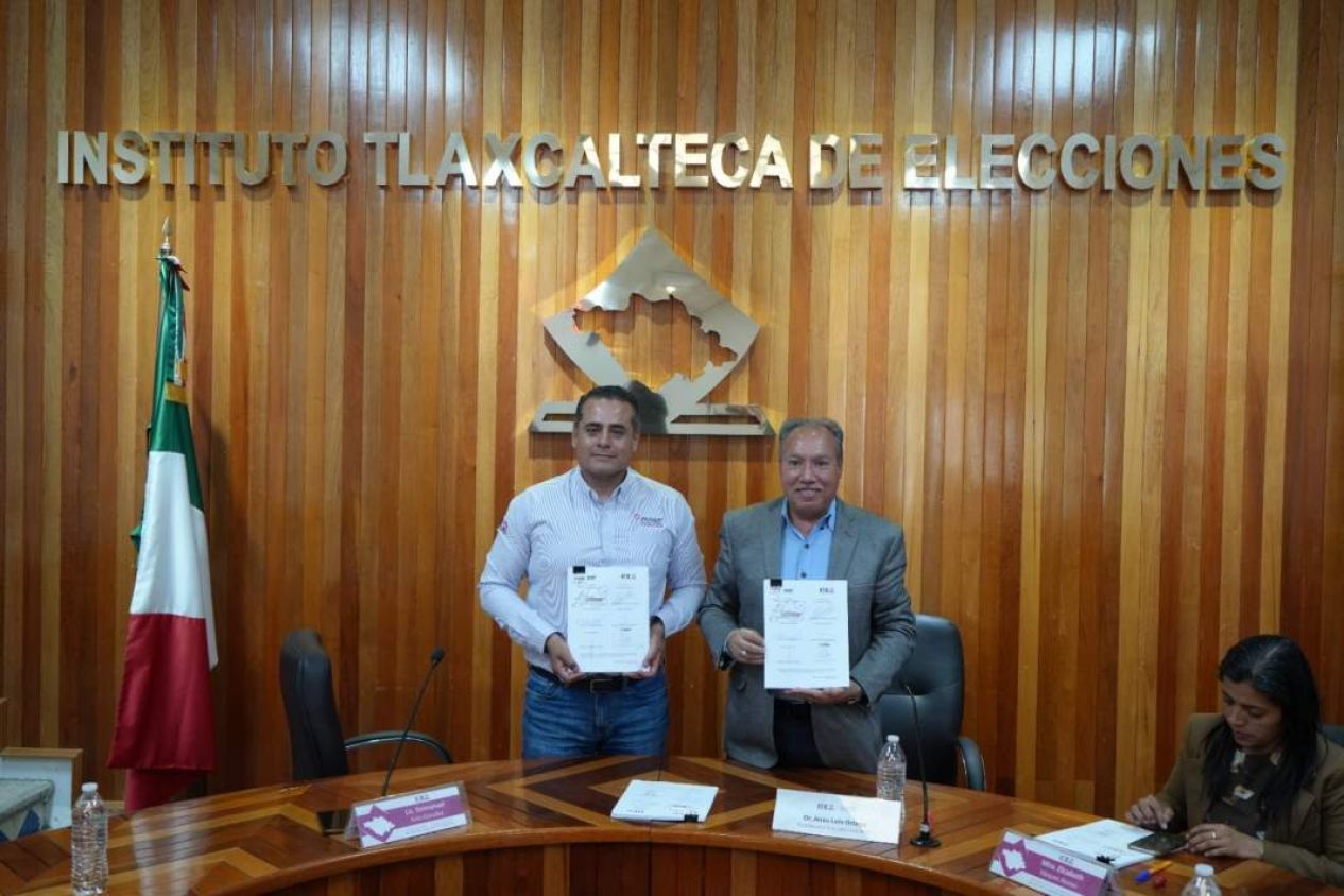 ITE e INE firman convenio para garantizar elecciones extraordinarias 2024