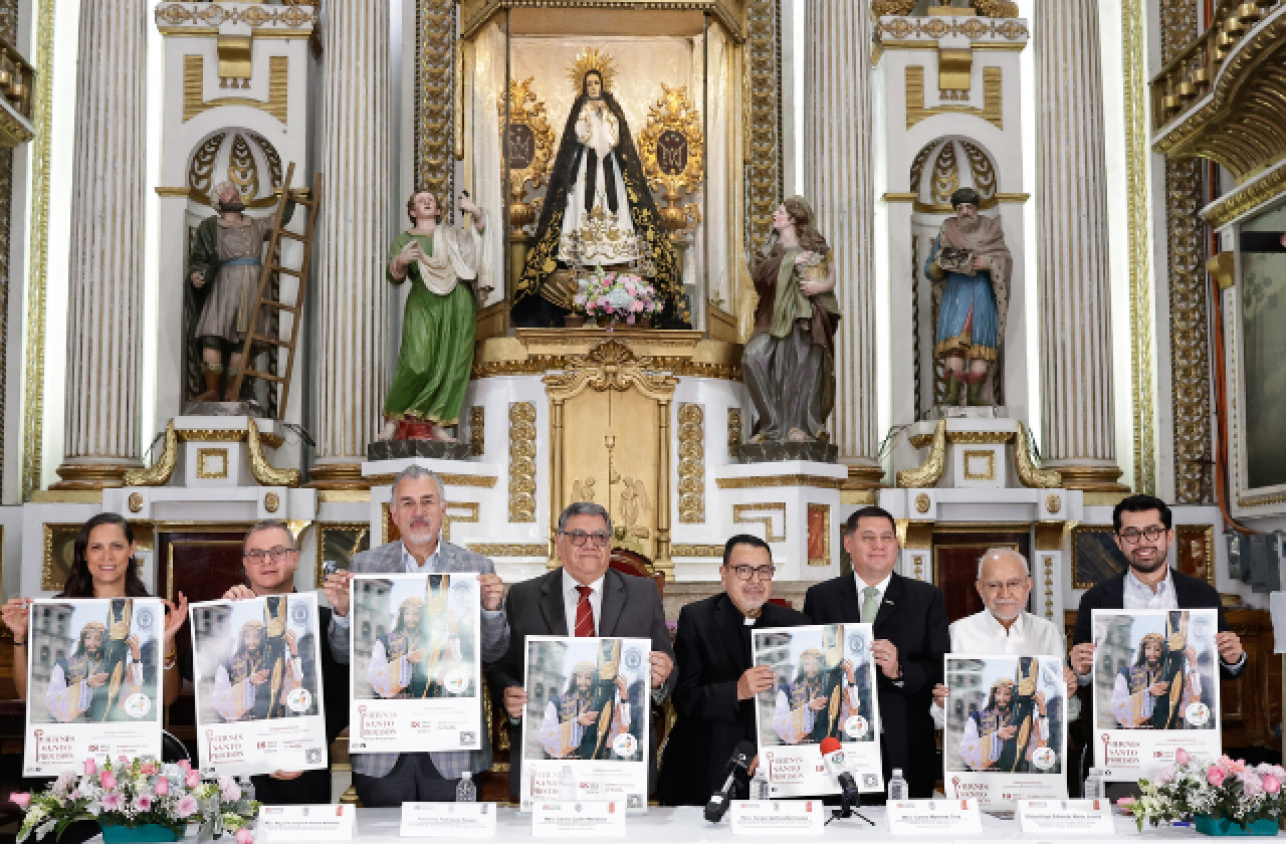 Procesión de Viernes Santo congregará a más de 160 mil feligreses en Puebla