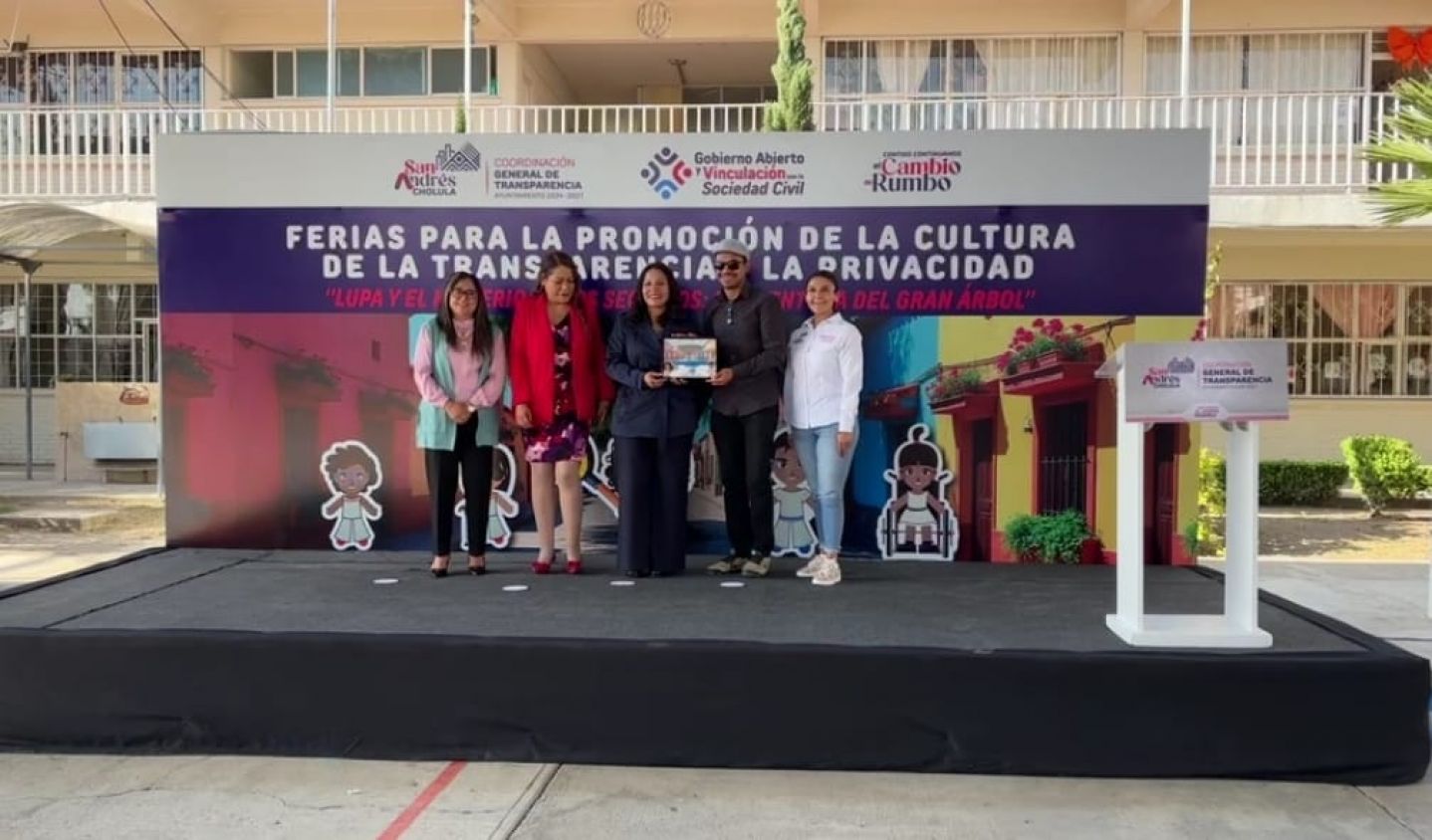 Encabeza Guadalupe Cuautle feria para Promover la Cultura de la Transparencia y la Privacidad en la Infancia