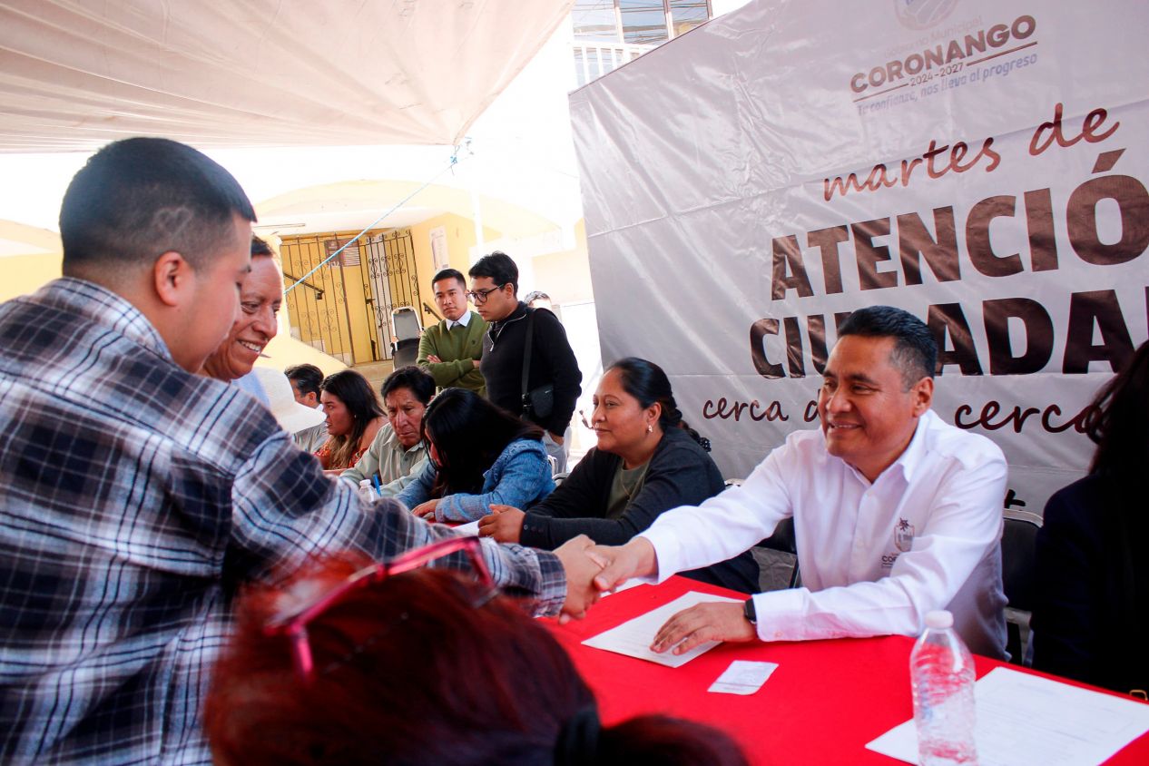 Realiza Armando Aguirre Jornada de Martes Ciudadano en Zoquiapan