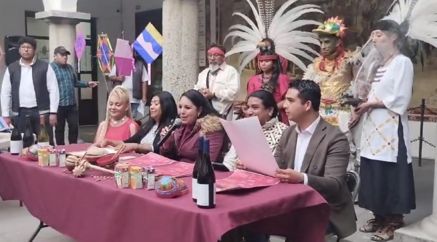 Presenta Tonantzin Fernández cartelera del Festival Equinoccio San Pedro Cholula 2025