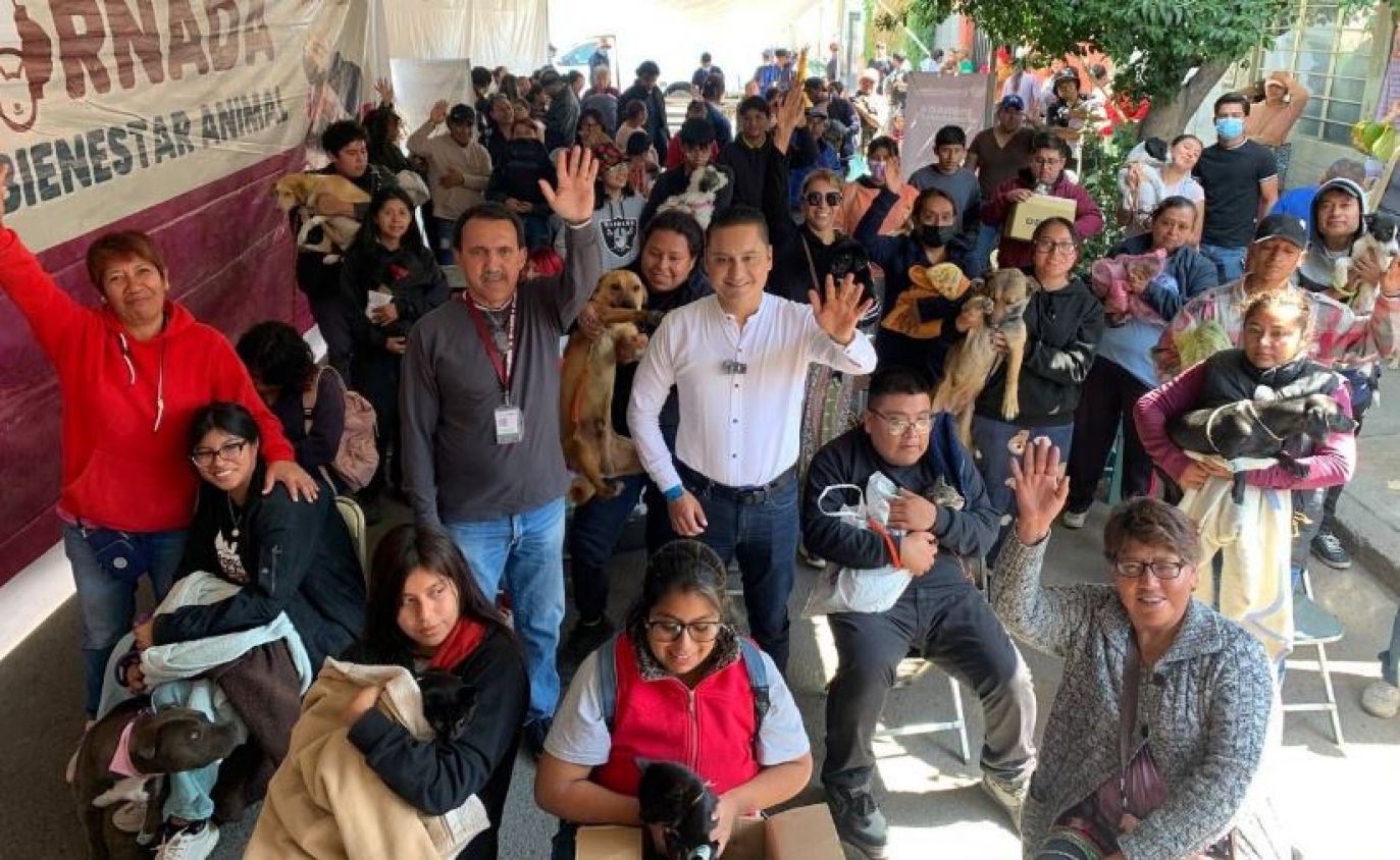 Puebla impulsa jornadas de bienestar animal en colonias Xonaca e Historiadores