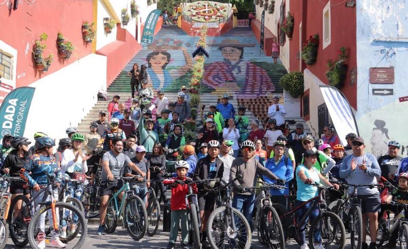 Rodada Patrimonial en Atlixco: Un viaje de deporte y cultura