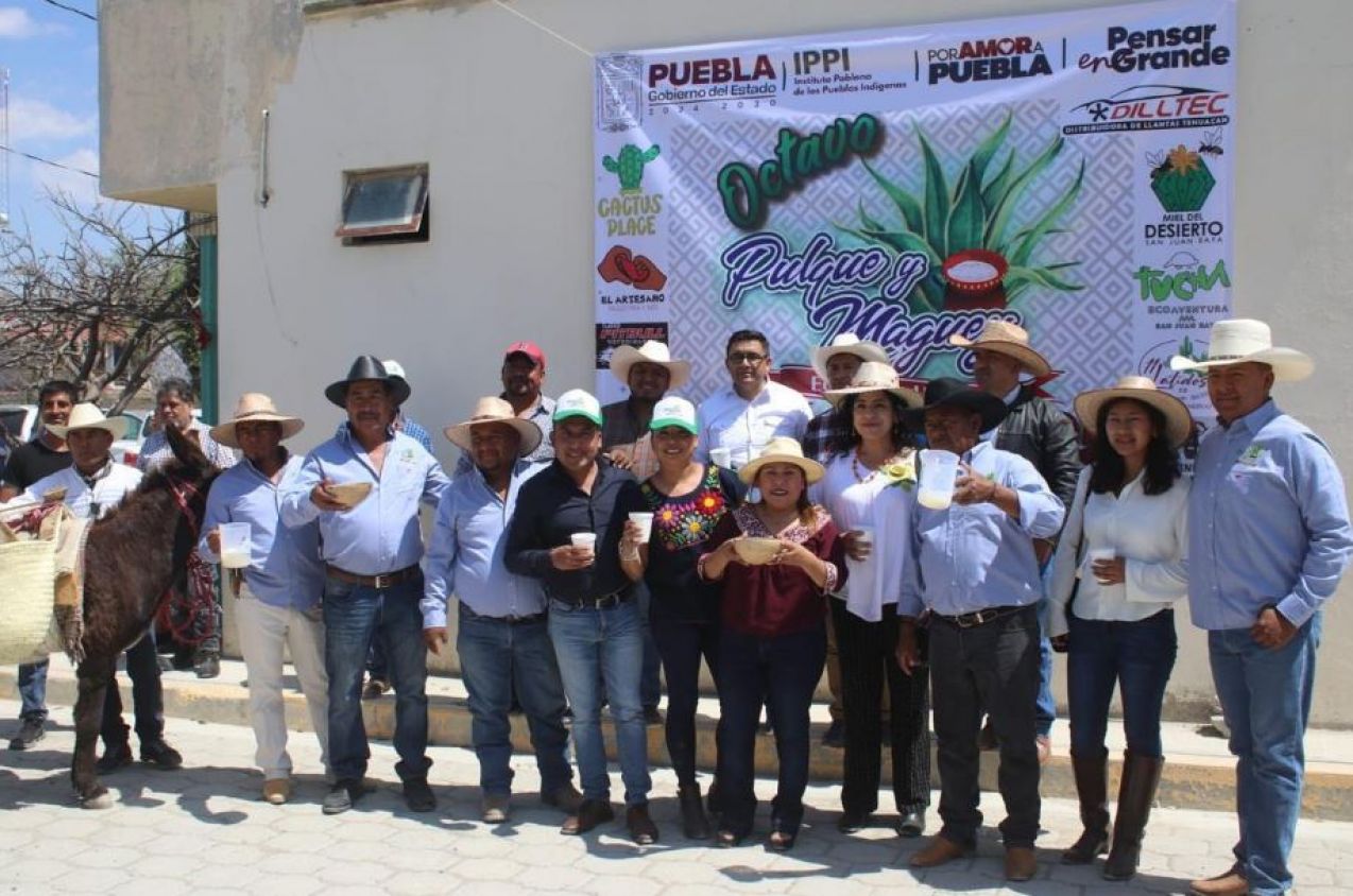 Inicio del Festival del Pulque en San Juan Raya