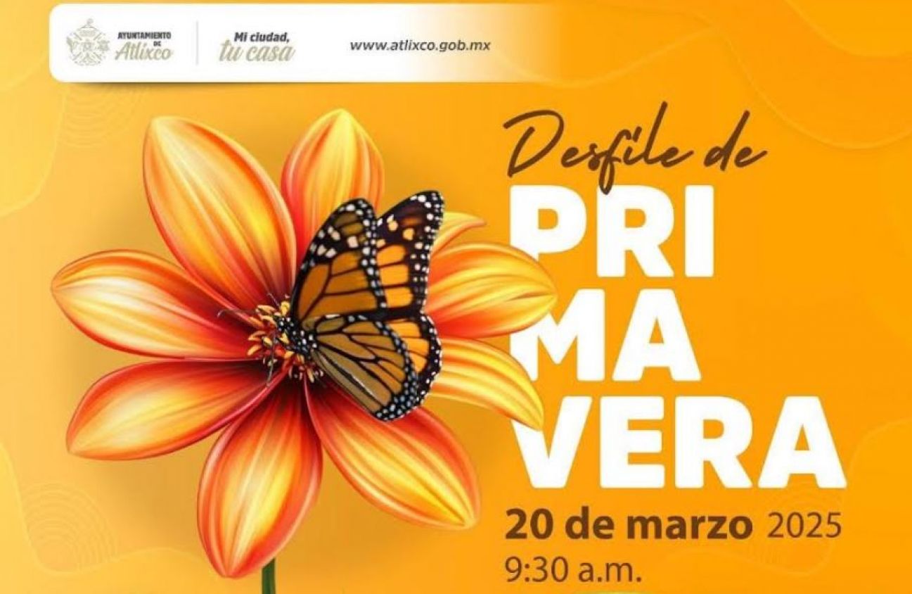 Atlixco da la bienvenida a la primavera con su tradicional desfile