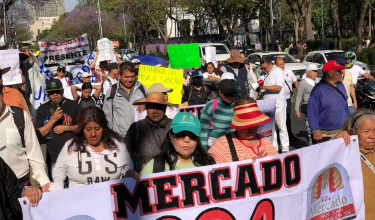 Bloqueos y marchas en CDMX: Comerciantes exigen cambios en regulaciones