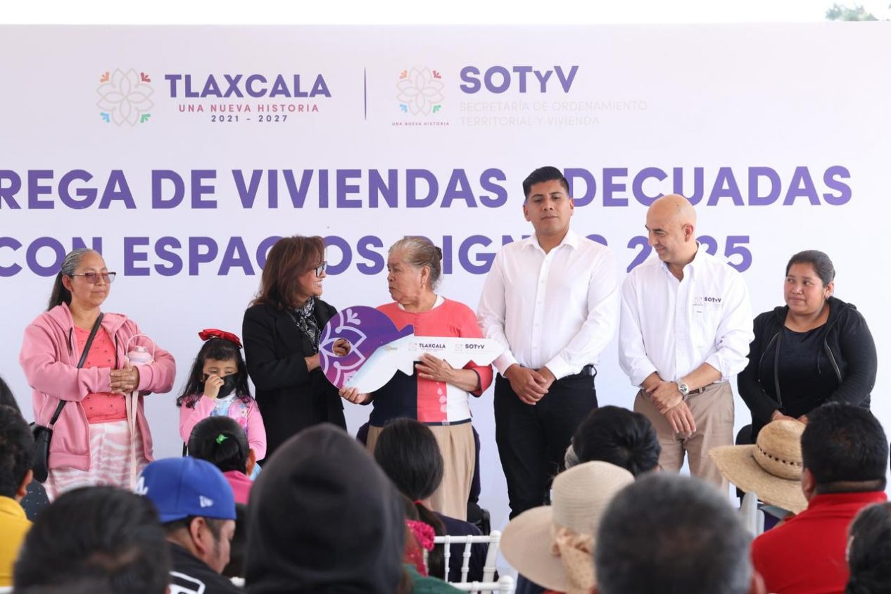 Gobierno de Tlaxcala mejora viviendas y transforma vidas en Mazatecochco