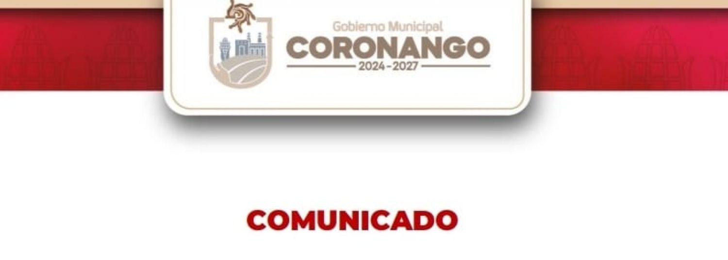 COMUNICADO