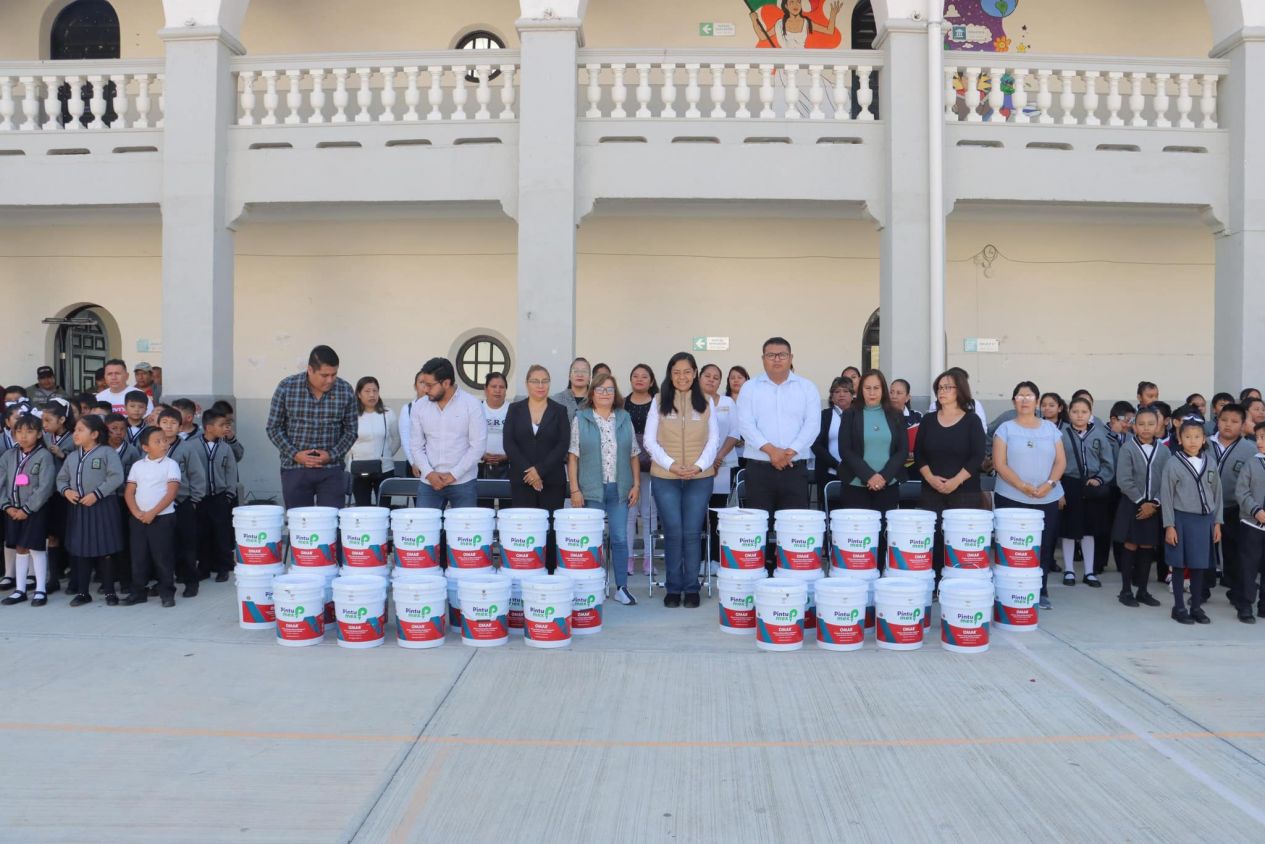 Atlixco refuerza la educación con mejoras en la Primaria Belisario Domínguez