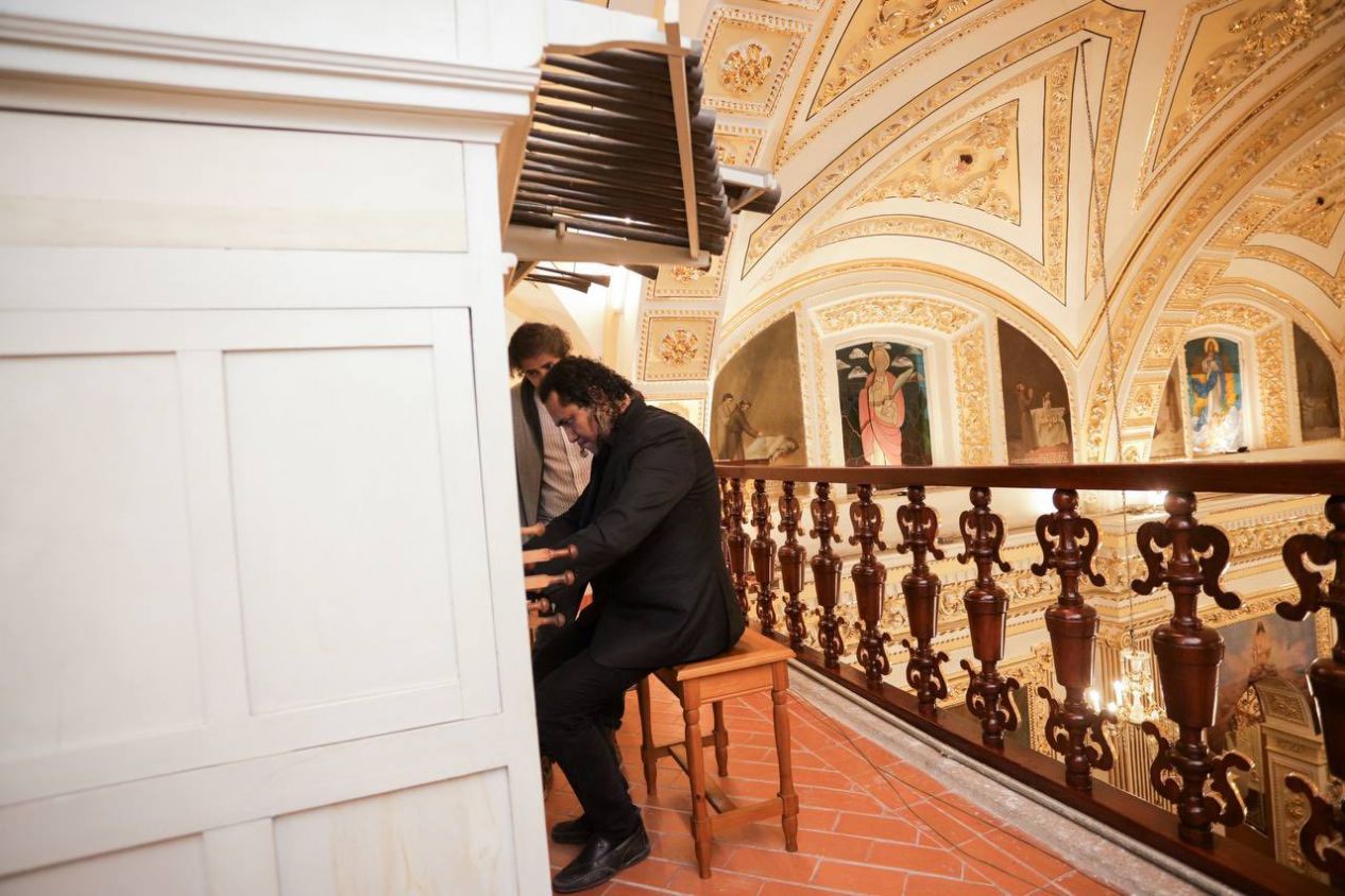 Celebran el arte sacro en San Antonio Cacalotepec con Festival de Órgano y Voz