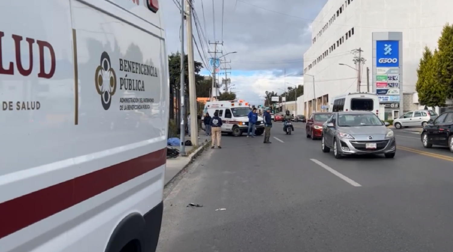 Tragedia en Tlaxcala: otro motociclista pierde la vida en brutal choque