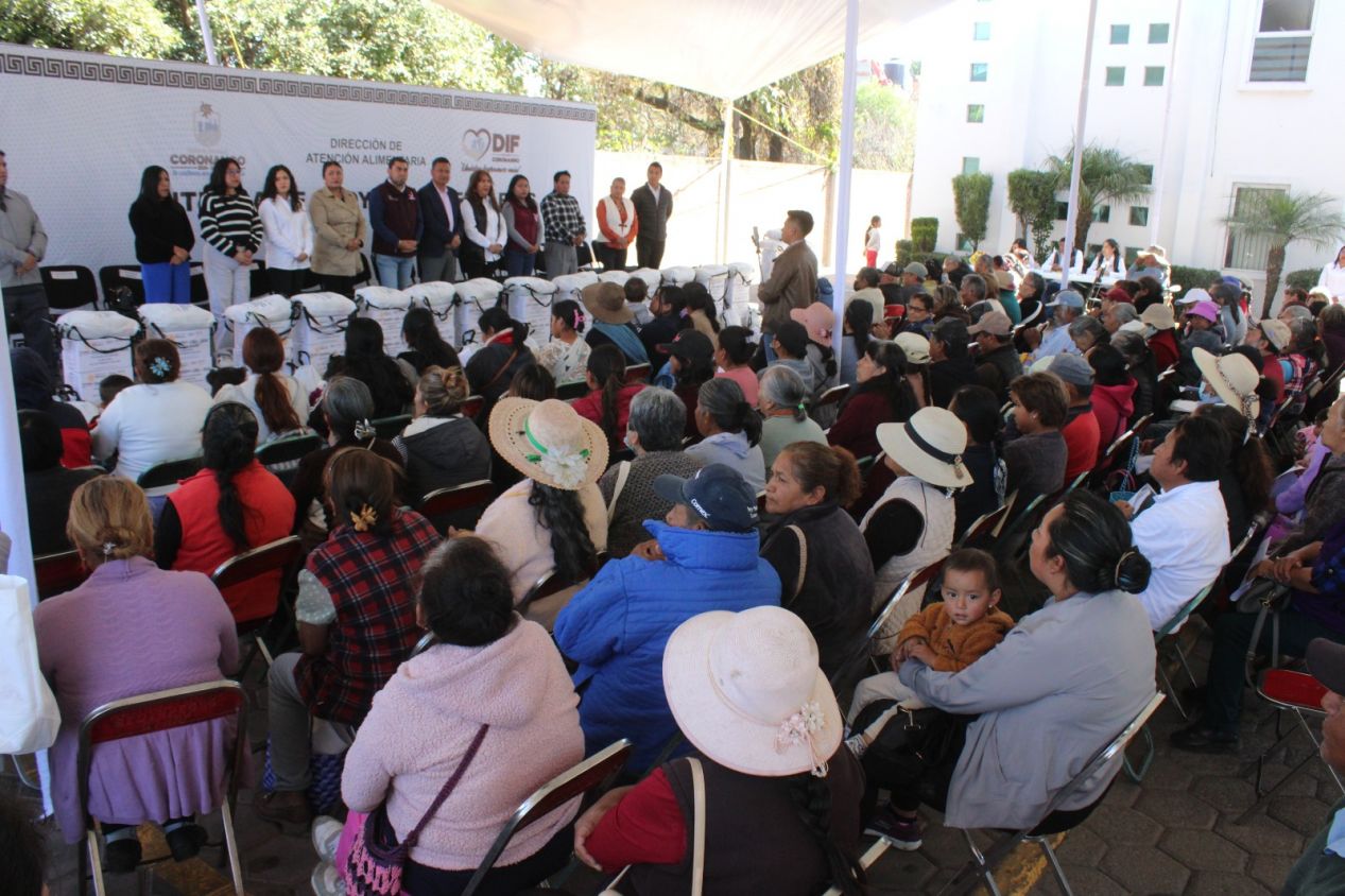 Con apoyos alimentarios, población vulnerable mejora su bienestar: Armando Aguirre