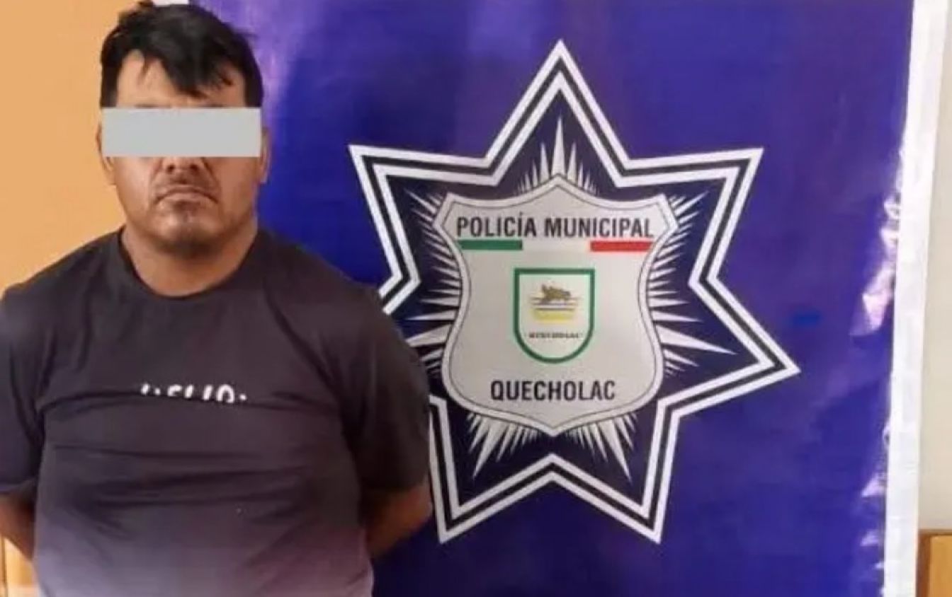 Detienen a sospechoso tras persecución en Quecholac