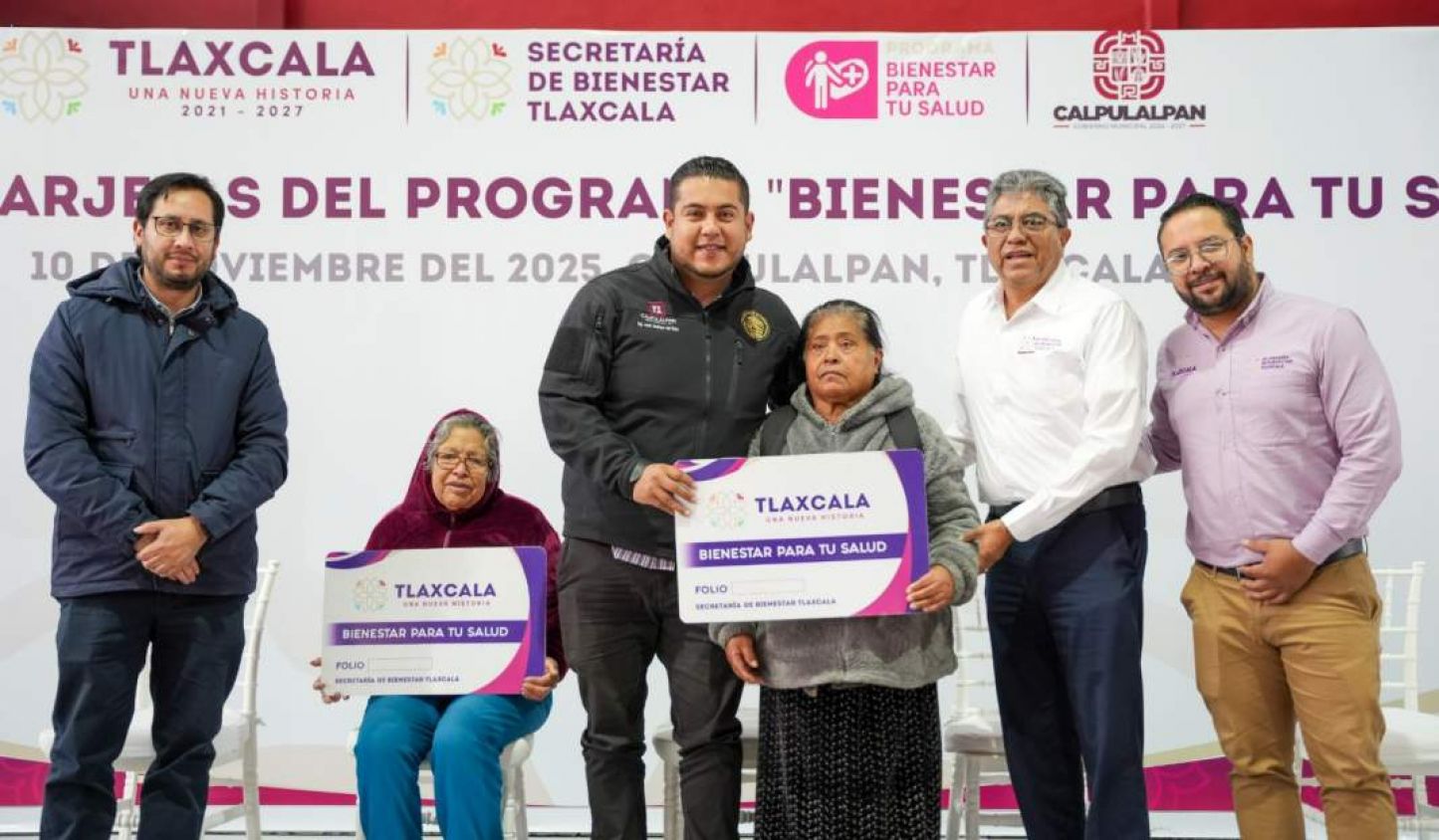 Mil nuevos beneficiarios en Tlaxcala reciben salud gratuita