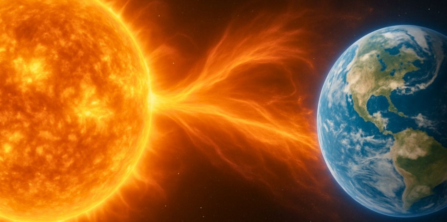 Tormenta solar impacta la Tierra