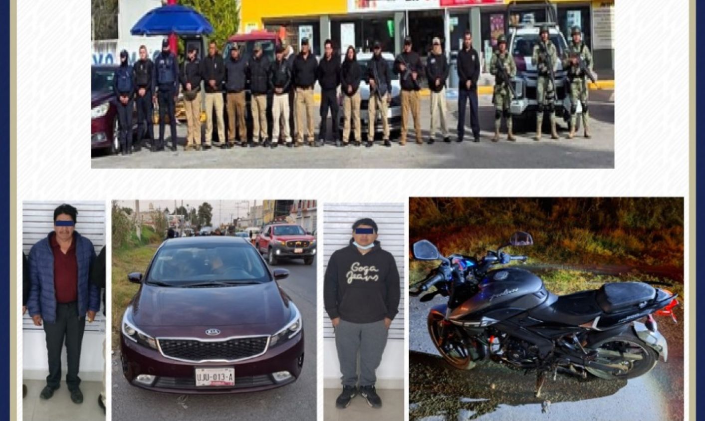 Operativo sorpresa en Texmelucan