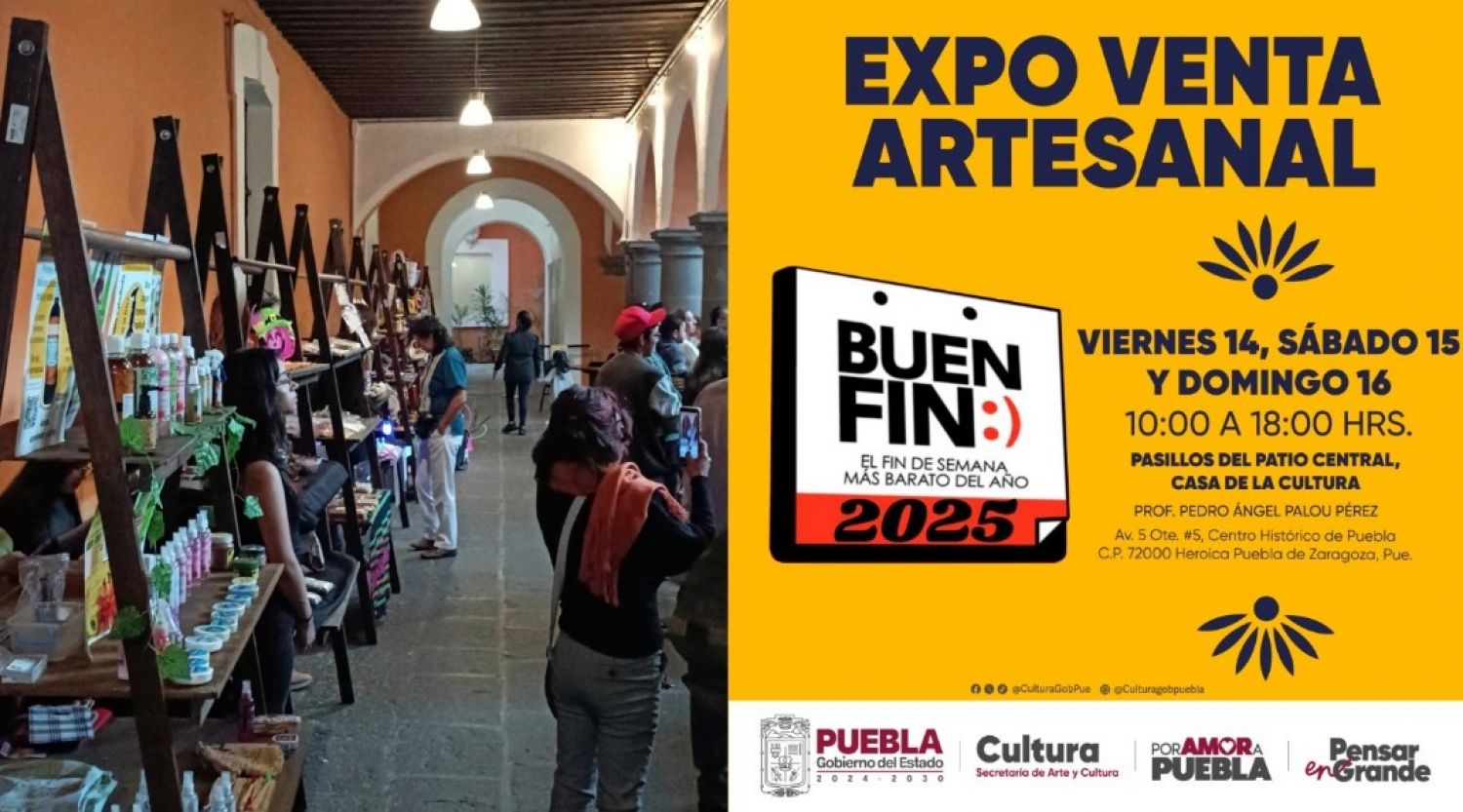 Expoventa “Buen Fin” Artesanal: creatividad y tradición