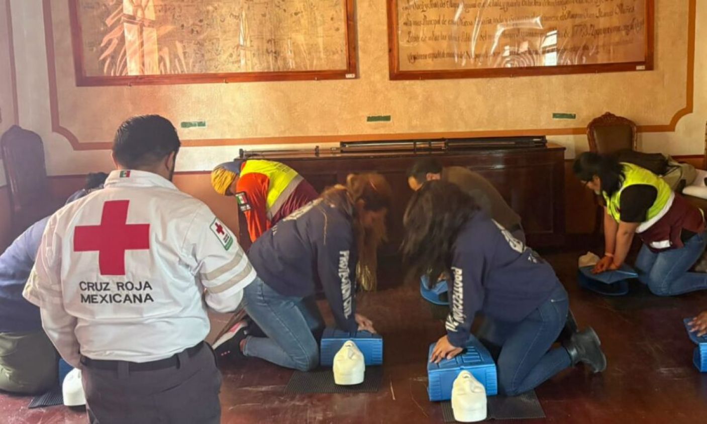 Tlaxcala refuerza a Protección Civil con intensa capacitación en RCP