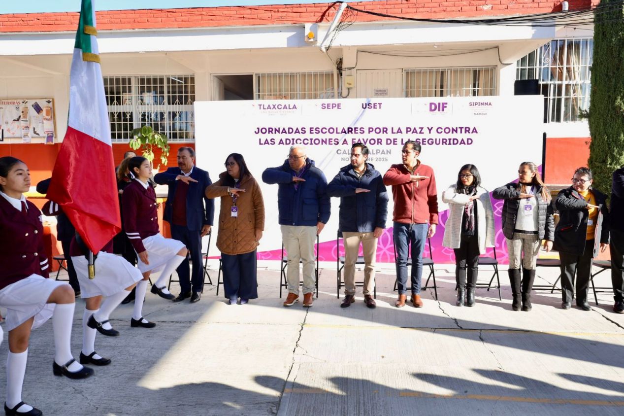 Tlaxcala lanza jornadas que buscan cambiar el rumbo de las escuelas en 2025
