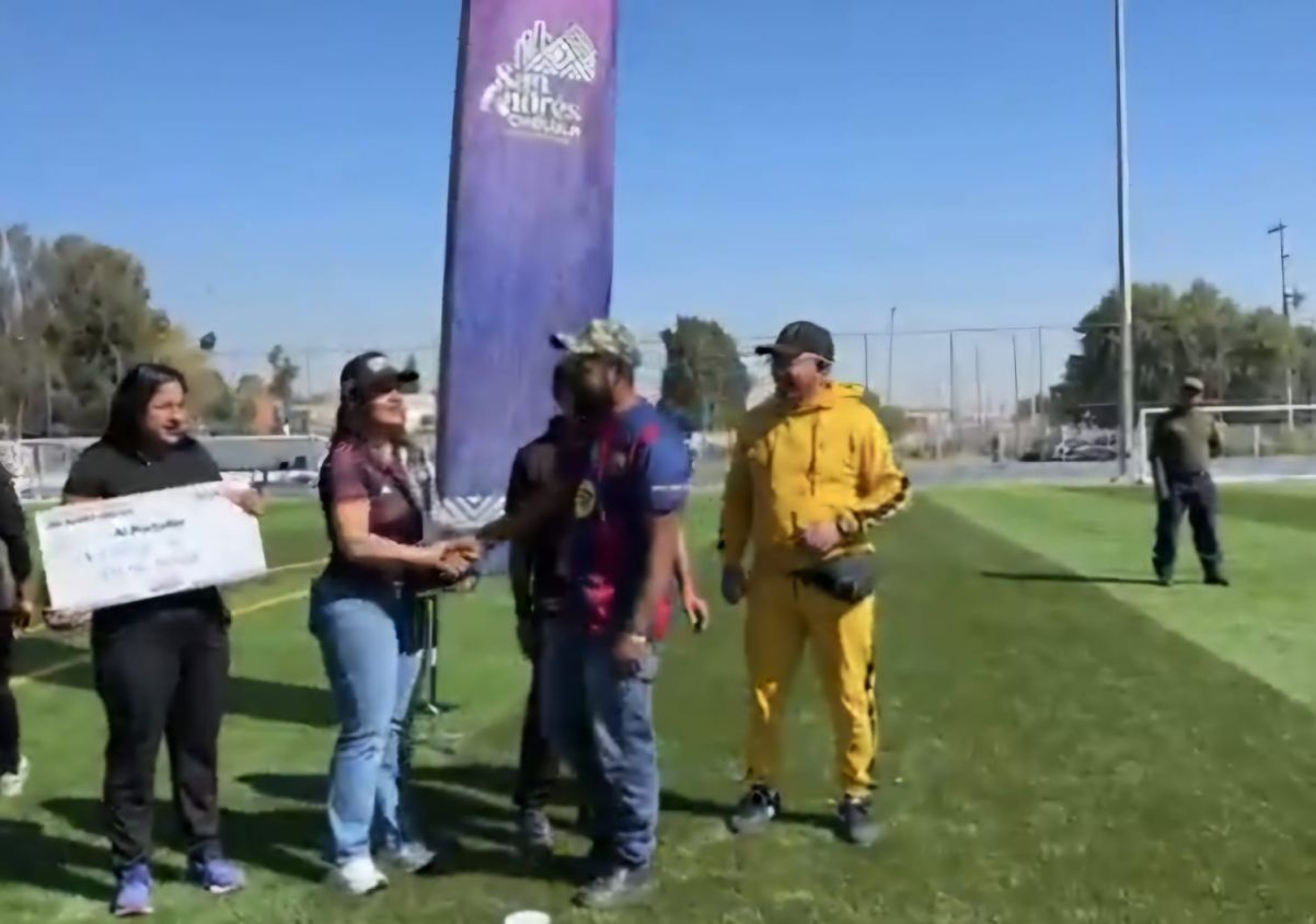 Encabeza Guadalupe Cuautle premiación del Torneo de Barrios de Futbol Soccer Clausura 2025 